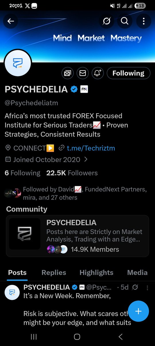 DannyphantomXT's tweet photo. @Techriztm @Psychedeliatm @TraderHadesh @FundedNext Done. https://t.co/0sRe2durL6