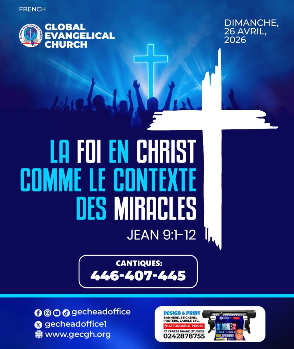 GLOBAL EVANGELICAL CHURCH HEAD OFFICE tweet media