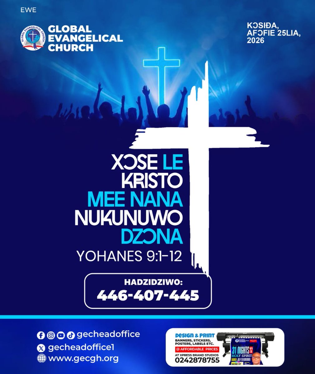 GLOBAL EVANGELICAL CHURCH HEAD OFFICE tweet media