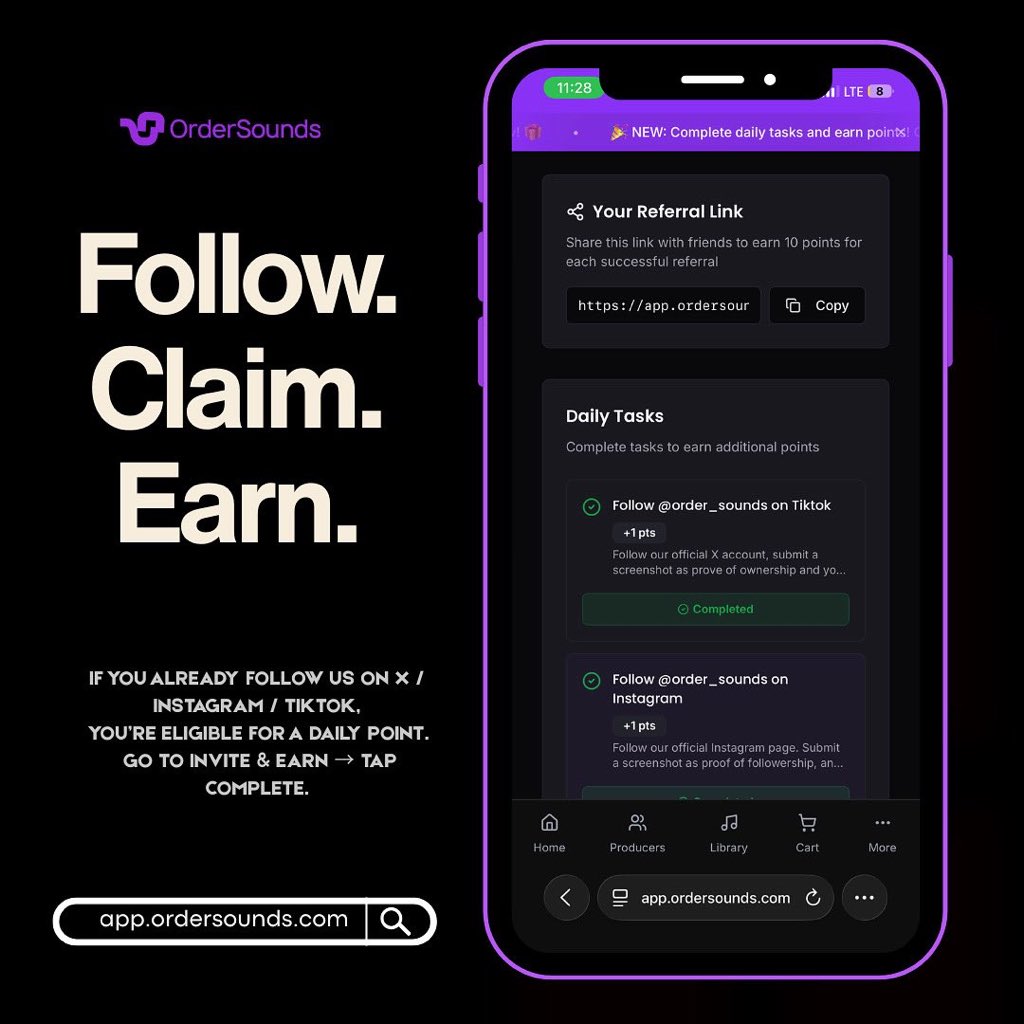 OrderSOUNDS tweet media