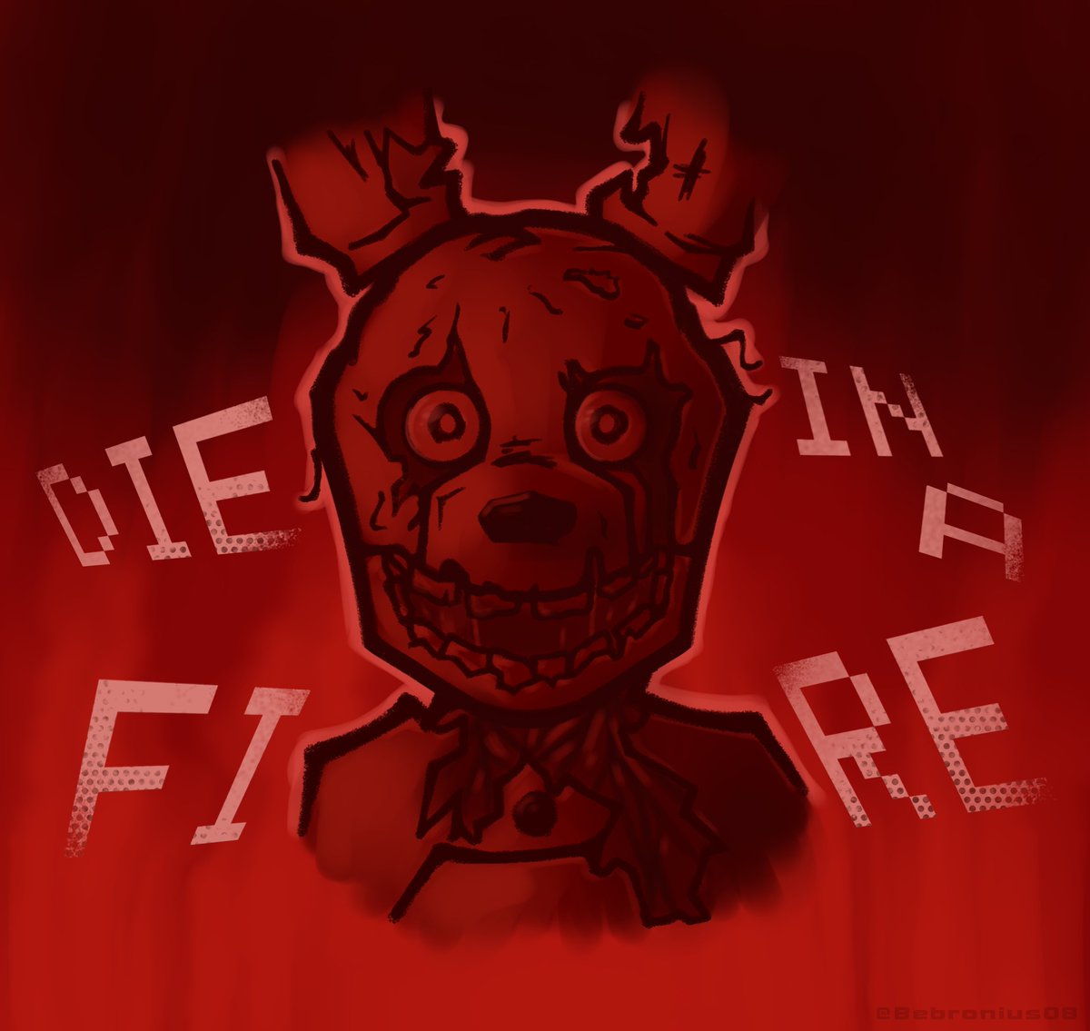 Bebronius08's tweet photo. A little sketch while listening to BBN ost
#FNaF #BiteByNight https://t.co/W6vAoyDyxk