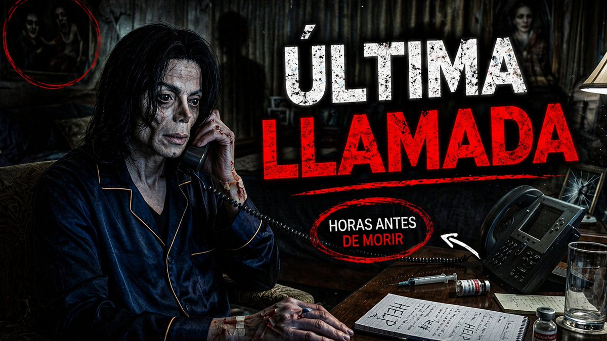 Finding_Stories's tweet photo. Nuevo video en YouTube 💀

La última llamada de Michael Jackson... Y lo que dijo antes de morir

Link:https://t.co/2wcAHT3kDC https://t.co/TNHe9kqDKc