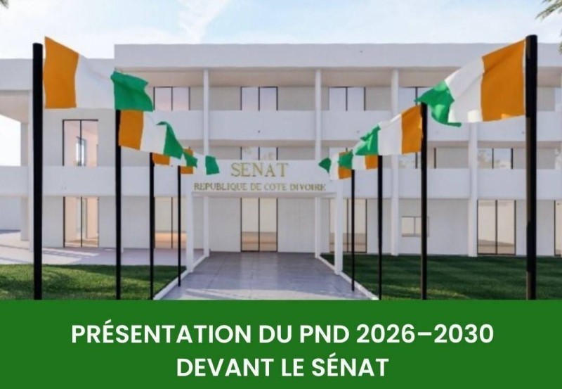 Le Sénat de Côte d’Ivoire examine le 27 avril le Plan national de développement 2026-2030, estimé à plus de 114 000 milliards de FCFA.
📊Objectif : renforcer la croissance, attirer les investissements et développer les infrastructures, avec une croissance visée de 7,2%.
#Économie
