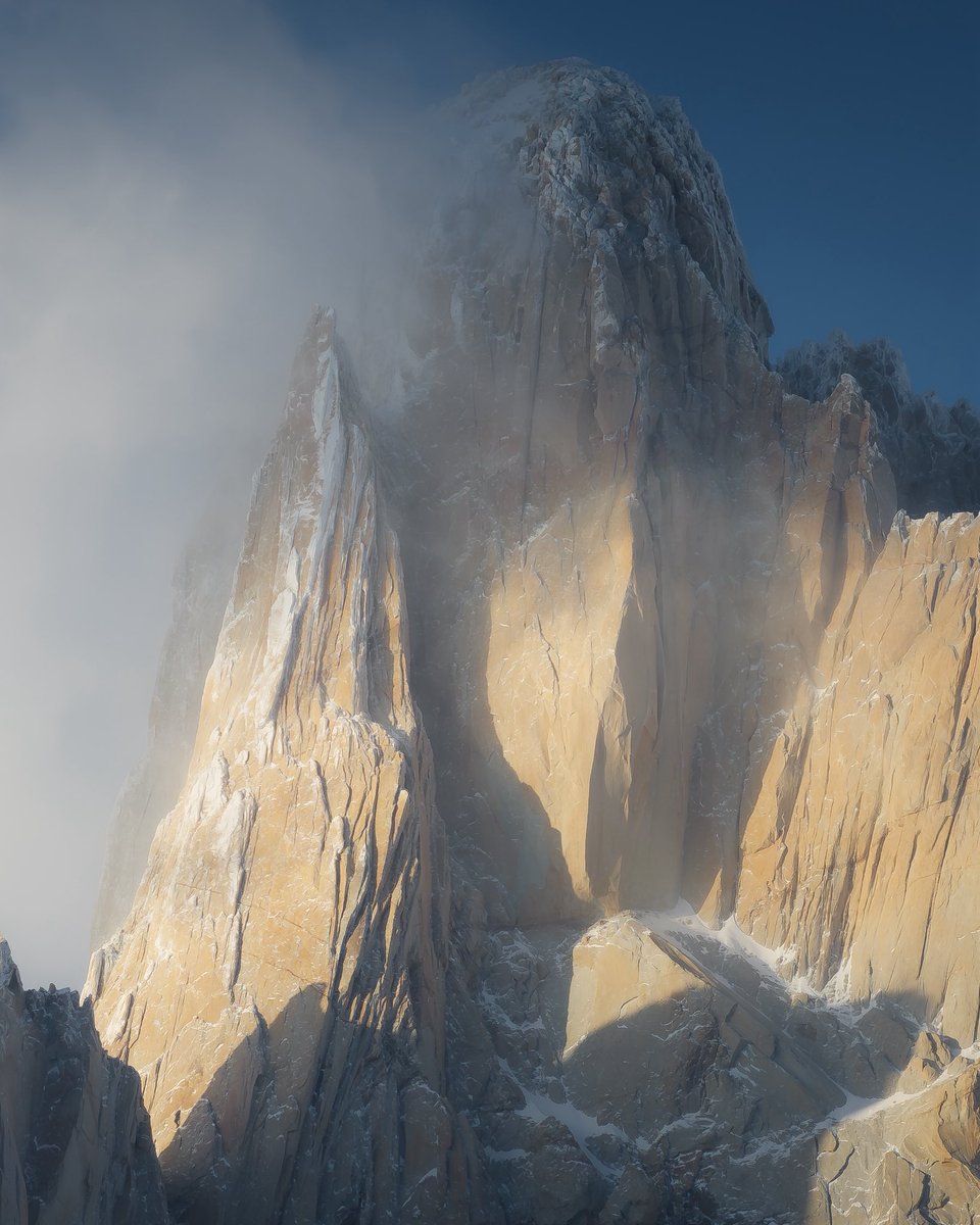 The north face of Fitzroy. Taken just 30 minutes apart it’s amazing how much the light and colors change.