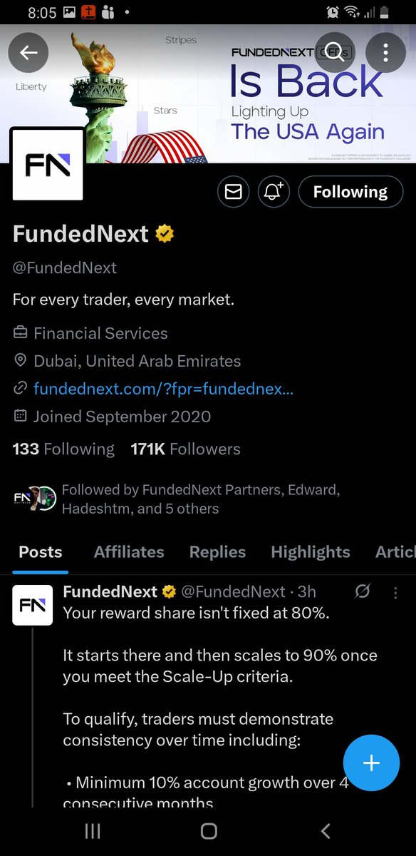 Godmadeduke's tweet photo. @Techriztm @Psychedeliatm @TraderHadesh @FundedNext DONE https://t.co/z09BUwfETj