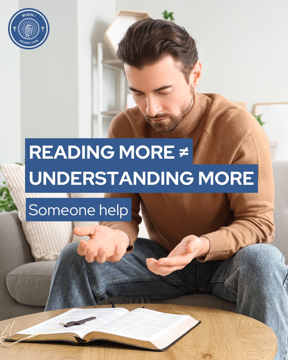 wheniheardthis's tweet image. Trying to “just read more” this summer and still confused 😅

#FaithTalk #BibleQuestions #ChurchHumor
