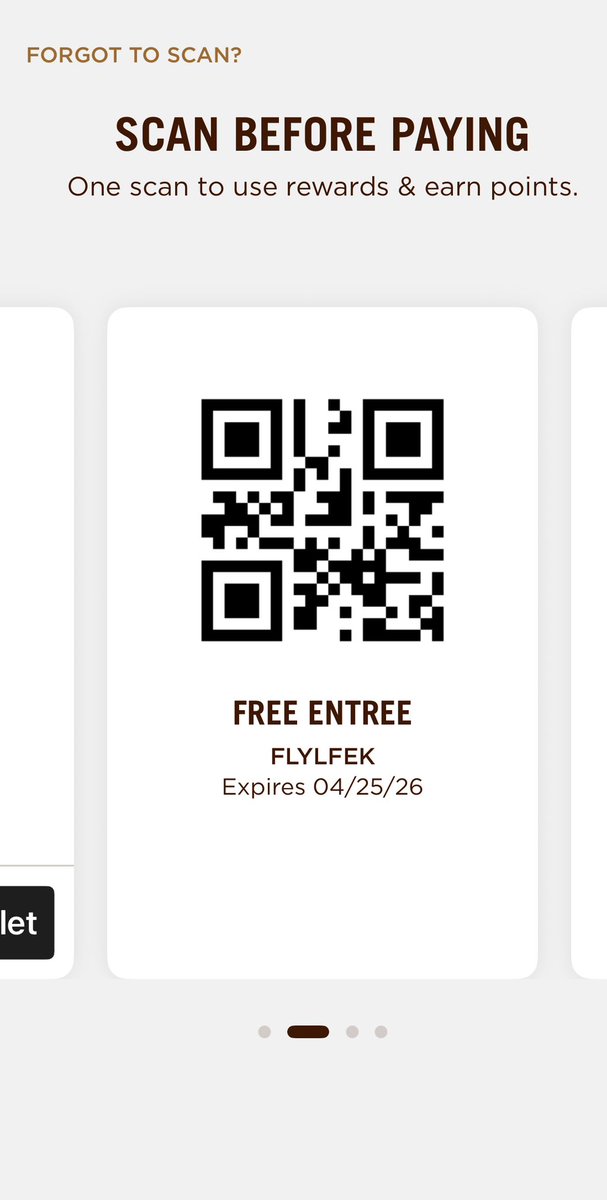 aexoxo17's tweet photo. @LordOfDiscounts Won’t be using and expires today, free entree with free double protein &amp; queso/guac. https://t.co/6DFQCI8nKc