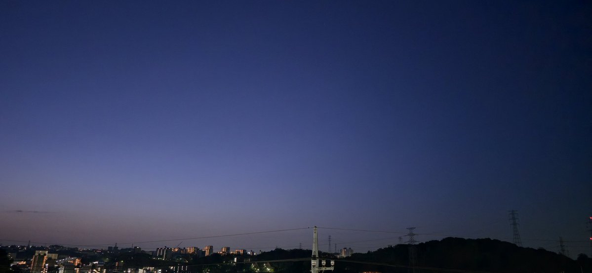 follow8801's tweet image. 夜の終わり

#イマソラ #スマホ天文部 #GalaxyS24Ultra