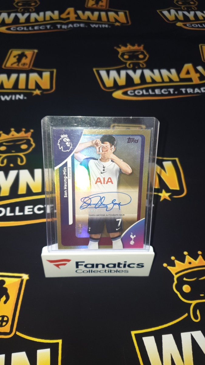 THFCmemorabilia's tweet photo. Topps Chrome Premier League 25/26 Heung-Min Son Tottenham Spurs Legend Auto /25

£41.04 currently

13 bids

Ends Mon 27th Apr @ 10:12am

https://t.co/GaWpy9hgCG

#ad #spurs #COYS https://t.co/jUbEyAXIpw