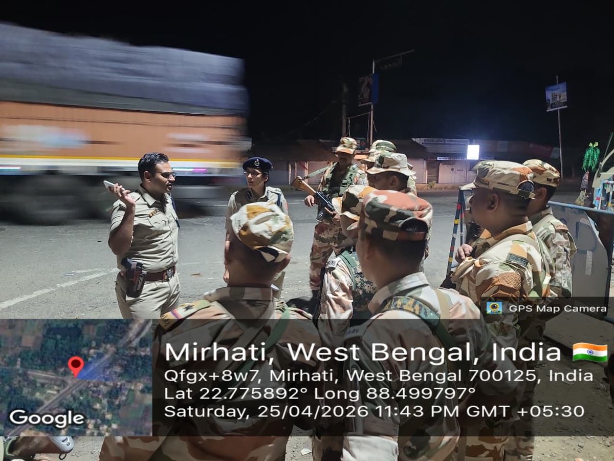 Barasat District Police tweet media