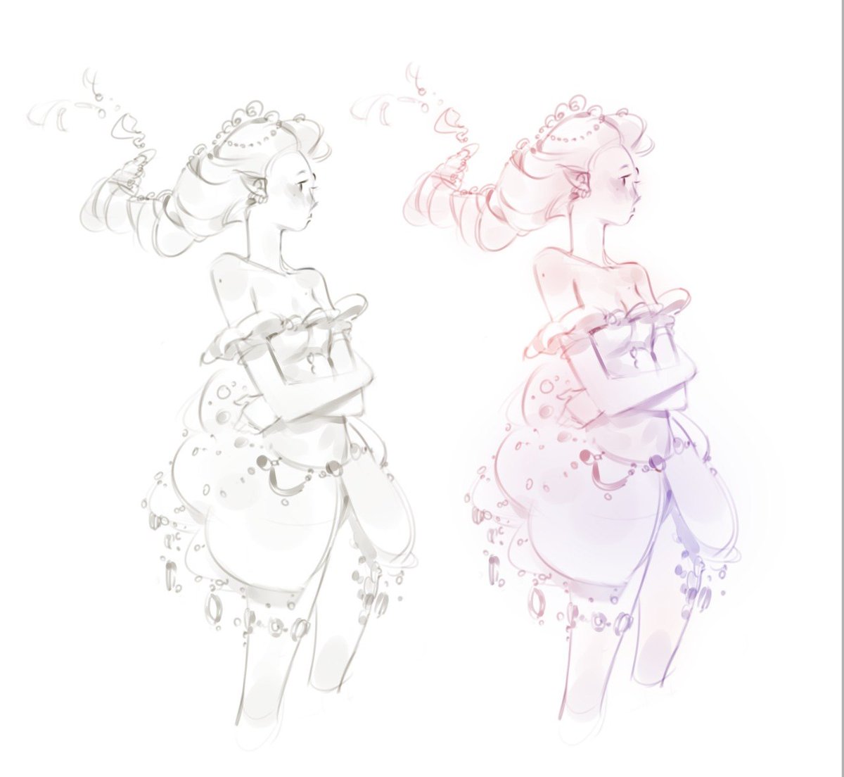 SilveryStraws's tweet photo. [ #sketch #drawing #oc ] https://t.co/RvWPL2jT77