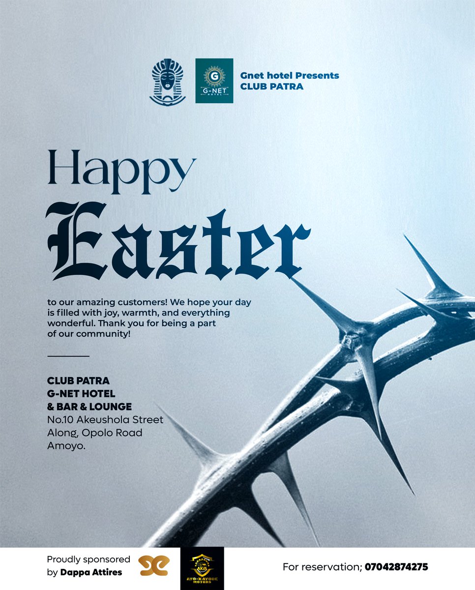 Dbdmedia_'s tweet image. Happy Easter flyer designed for G-net
.
.
DM or email us for more enquiries.
@dbdmedia_
.
.
Client @gnet.33
.
.
Software @adobe
.
.
#design #flyer