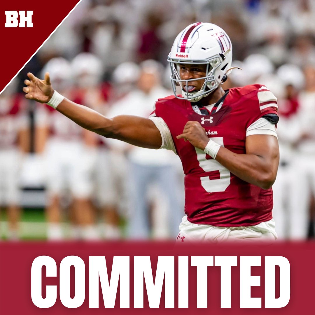 Bama_Hammer's tweet photo. Alabama just landed 5-star QB Elijah Haven, marking the third straight recruiting cycle Kalen DeBoer has landed a 5-star at the position. 

More on his commitment 👇 https://t.co/uUDcWQQctd