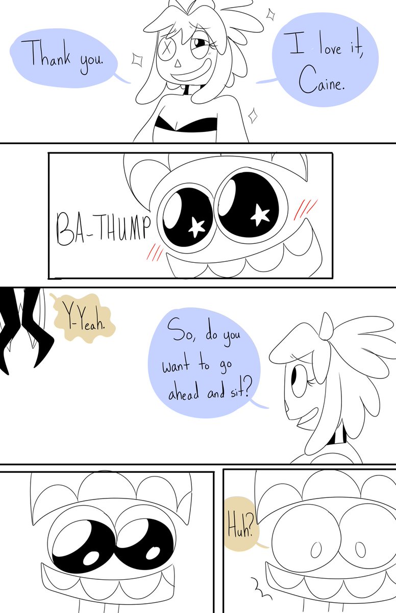 HeltheHatter's tweet image. Jealous Part 6 [1/2] #TADC #bowtie