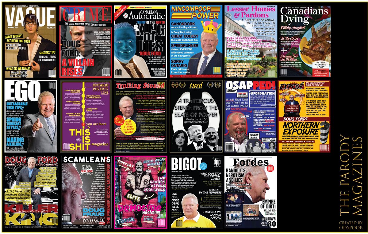 ODSPoor's tweet image. Today! #FightFord at a protest near you, only one hour, rain has let up, let's show this fascist dictator he is not welcome to lie, steal and socially murder for profit.

#DougFord #ontarioapril25