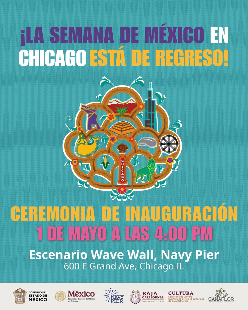 Consulado General de México en Chicago tweet media