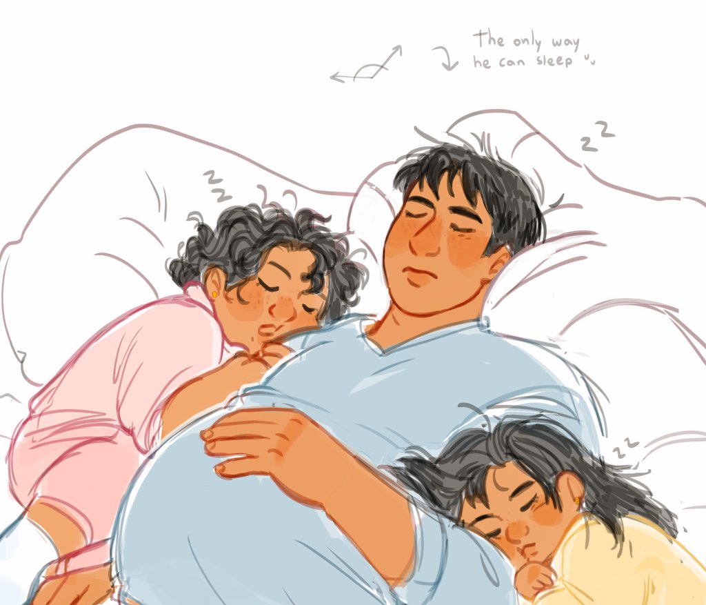 😴😴 

#hollanov #heatedrivalry #mpreg