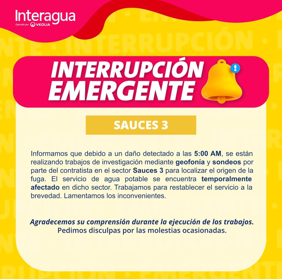 Interagua C. Ltda tweet media