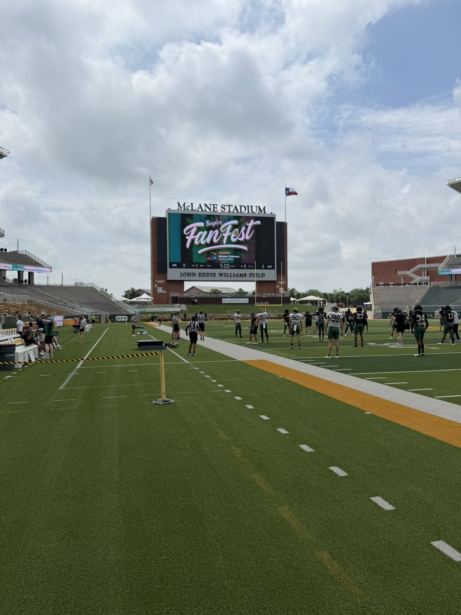 GusGmatthews's tweet photo. Had an amazing time at @BUFootball spring practice with my family! Thank you @CoachCarsonHall for the invite! 

@anthonyajmauro @Cwatts64 https://t.co/2ausjonbKJ