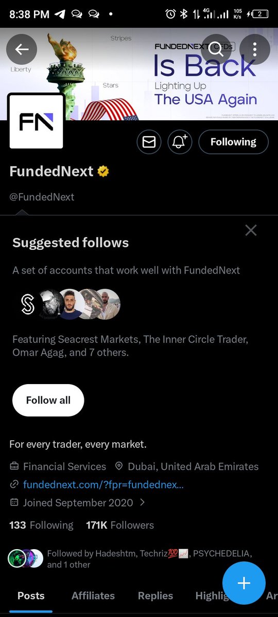 femsfemC's tweet photo. @Techriztm @Psychedeliatm @TraderHadesh @FundedNext Done https://t.co/9eVGLlAIJH