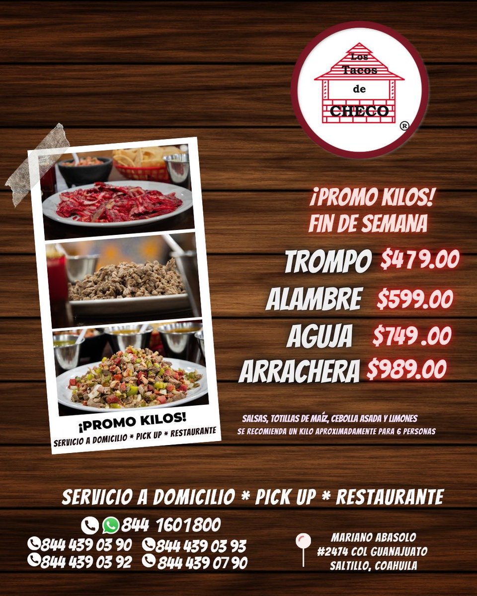 Los Tacos de Checo tweet media