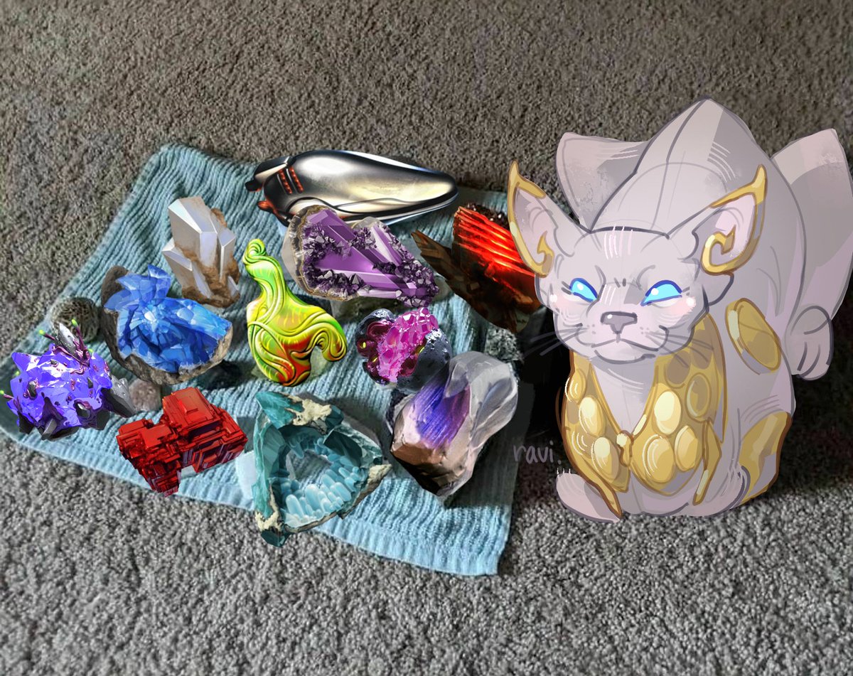 kalymos and her little collection

#warframe #warframefanart