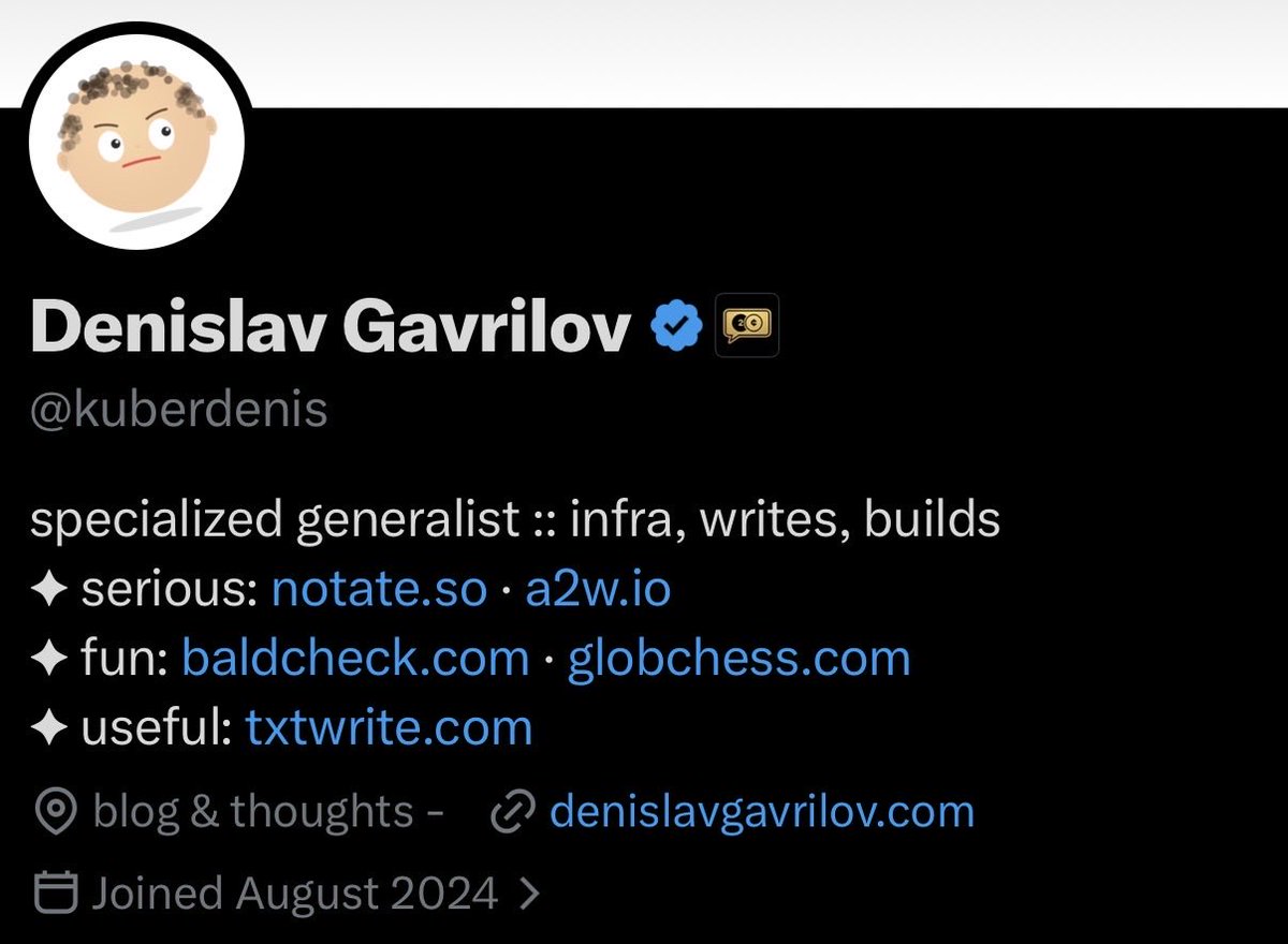 Denislav Gavrilov tweet media