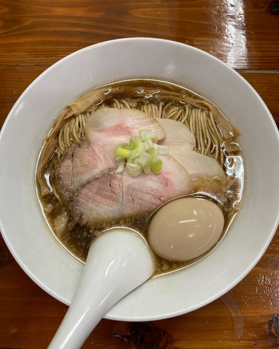 無化調煮干しらぁ麺誠実 tweet media