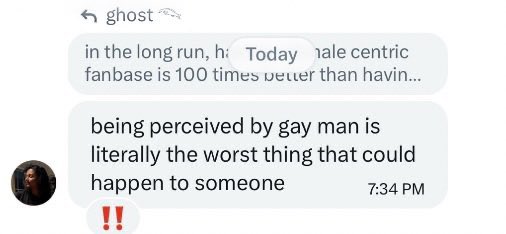 Hudson stans being homophobic asf in gcs about Connor but calling anybody that praises Connor racist is insane, mind you your fave literally plays a gay character and this is how y’all are on the low