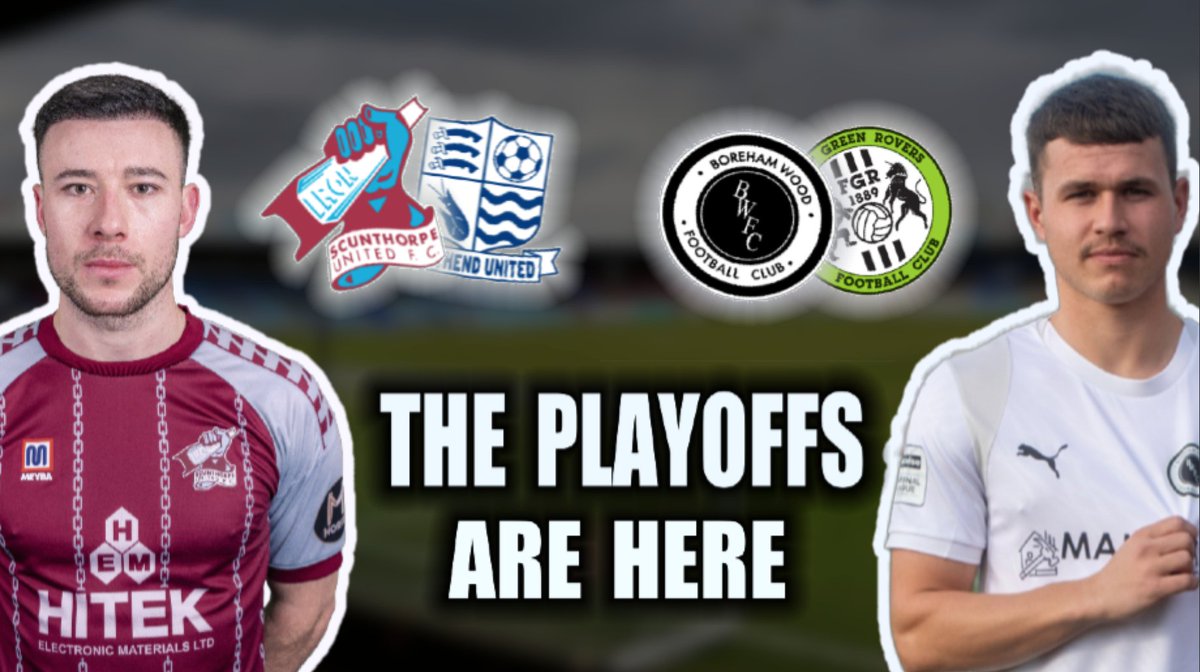 Lukewalshpod's tweet image. 𝟖𝐩𝐦 𝐓𝐨𝐦𝐨𝐫𝐫𝐨𝐰⚽️📽️

Our attention now turns to the National League playoffs.  Join us Tomorrow to preview the eliminator fixtures with⬇️

 🟣@IronHourPodcast representing #Irons
 ⚪️@CJPhillips1982 representing #Shrimpers
 🪵@FTS_BWFC representing #WeAreTheWood