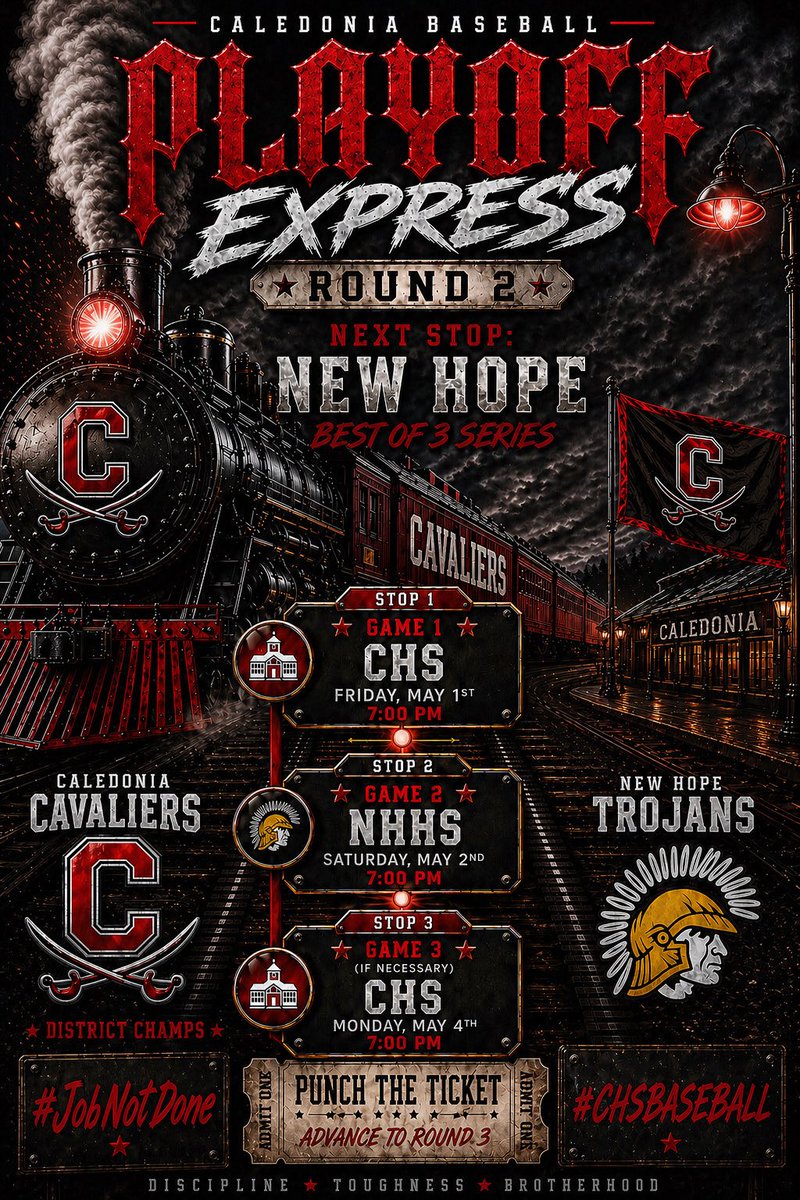 CaledoniaBB's tweet image. #JobNotDone #CHSBaseball