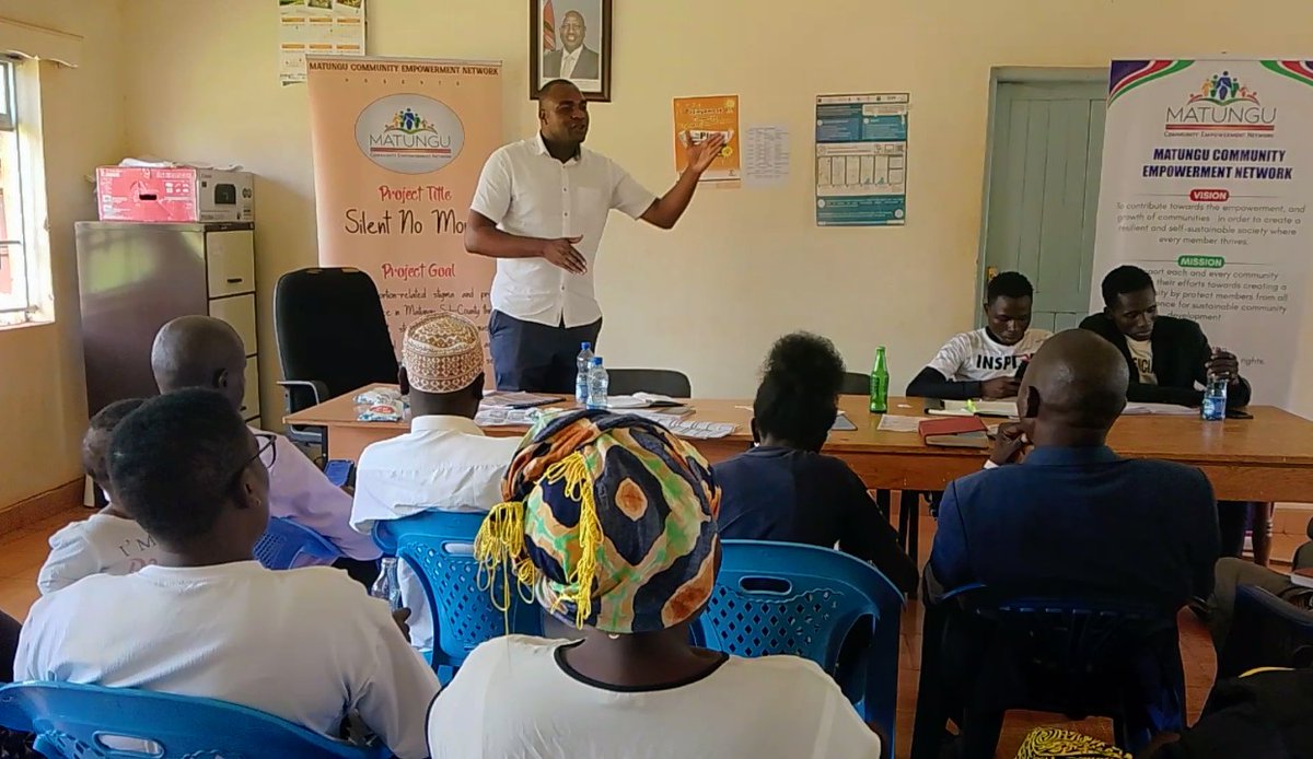 MatunguSJC's tweet image. Yesterday, MaCEN held a successful Silent No More Project Stakeholders Evaluation Meeting in Matungu. The agenda focused on developing and expanding the Silent No More Project, as well as identifying opportunities for new partnerships to support its growth.

#SilentNoMore
