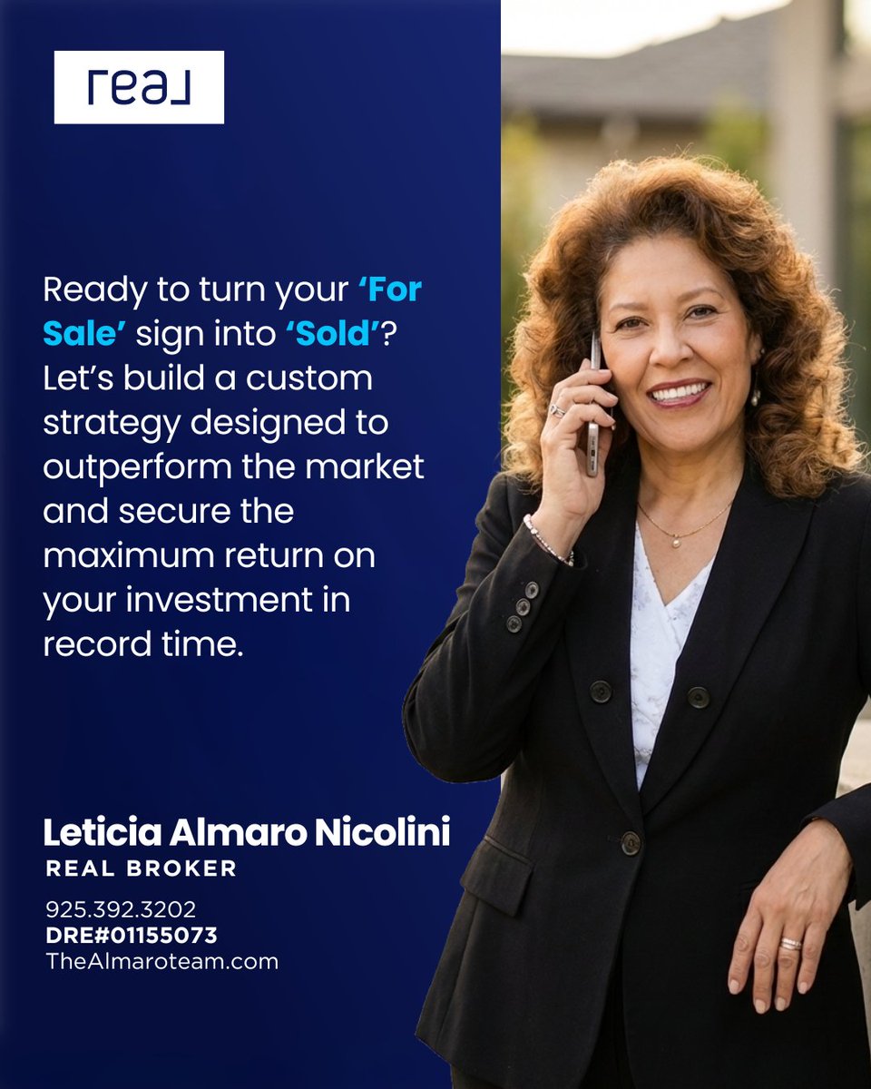 lnicolini2's tweet image. 🏡 When’s the best time to sell? It’s not just the market—it’s your timing, goals &amp;amp; strategy. 📊✨ With the right plan, you can maximize value in any season.Thinking of selling? Let’s build your strategy!#HomeSeller #SellSmart #RealEstateTips