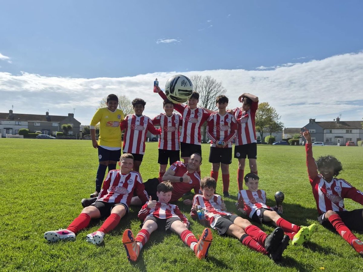 LuskUtd's tweet image. Congratulations on a great team performance by the U12 boys in the league cup. Lusk came out winners with a 2 -1 win over Glebe north after a hard fought win. #workhard #havefun