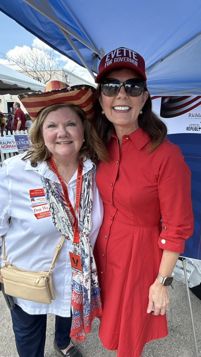 Lt. Gov. Pamela Evette tweet media