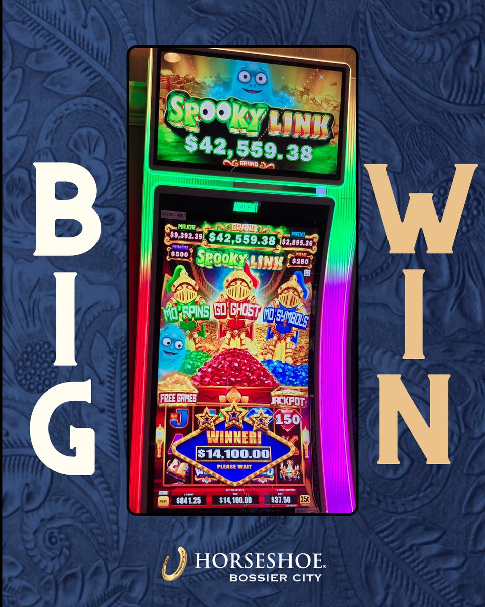 Horseshoe_BC's tweet image. 🚨 IT'S JACKPOT TIME 🚨

Feeling lucky?? Big wins happening every day of the week! 🎰

🎰 Gambling Problem? Call 1-877-770-STOP (1-877-770-7867)

#HorseshoeBC #Winner #Jackpot