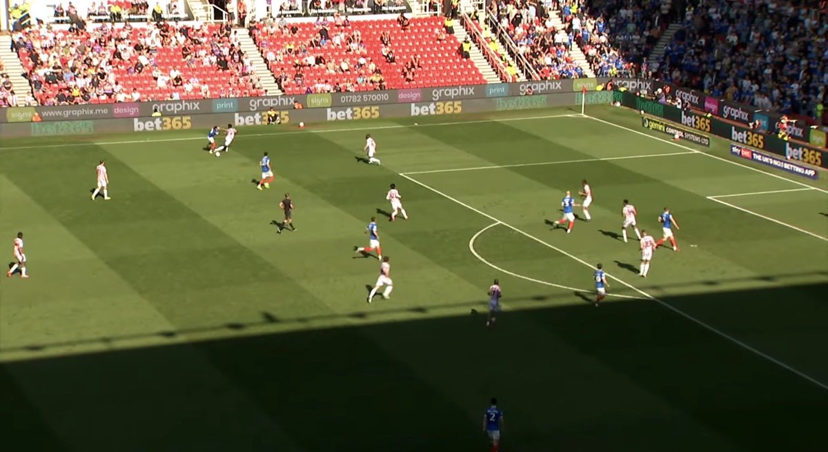 JonnyPotter87's tweet image. The goals conceded by Stoke today were incredibly bad. Bocat’s footwork and his decision to move behind the goalkeeper for the 1st goal is frankly ridiculous. Rak-Sakyi’s ‘defending’ for the 2nd is as bad, as is Gibson’s marking for the cross. A horror show! 🤦🏻‍♂️ #SCFC #Stoke