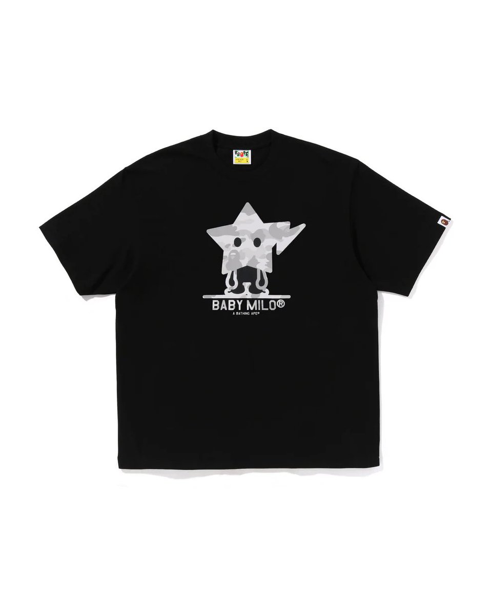 [260425] Kanghyun wore the Color camo baby Milo tee from Bape. available here for 149$ <us.bape.com/products/2l80-…> #ONEWE <a href="/official_ONEWE/">원위 (ONEWE)</a>  #원위