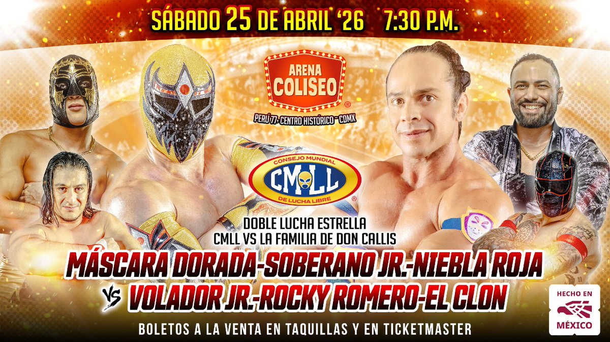 Lucha Libre CMLL tweet media