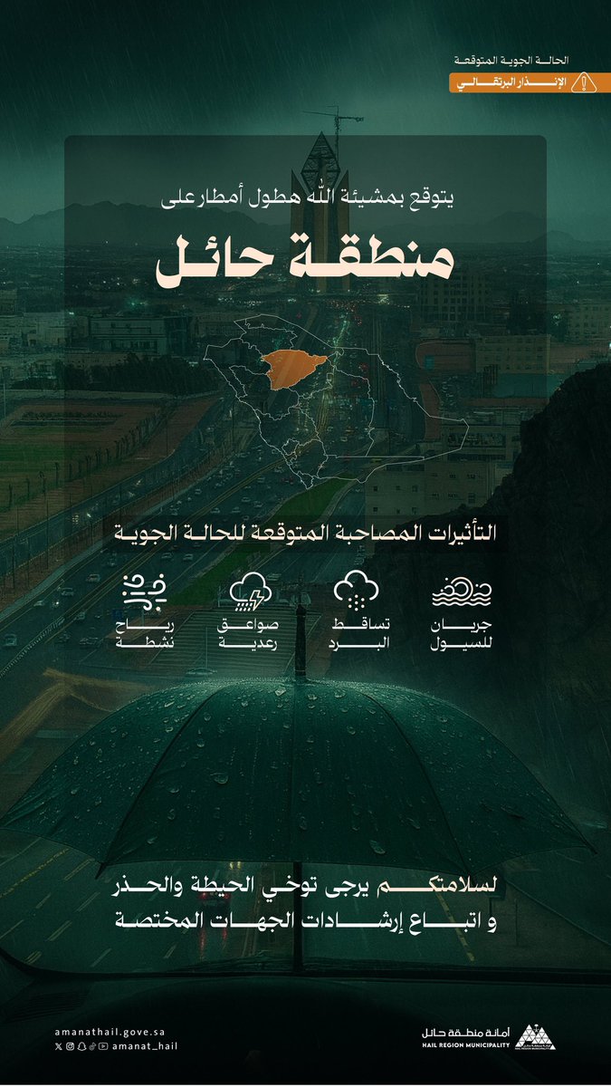 أمانة منطقة حائل tweet media
