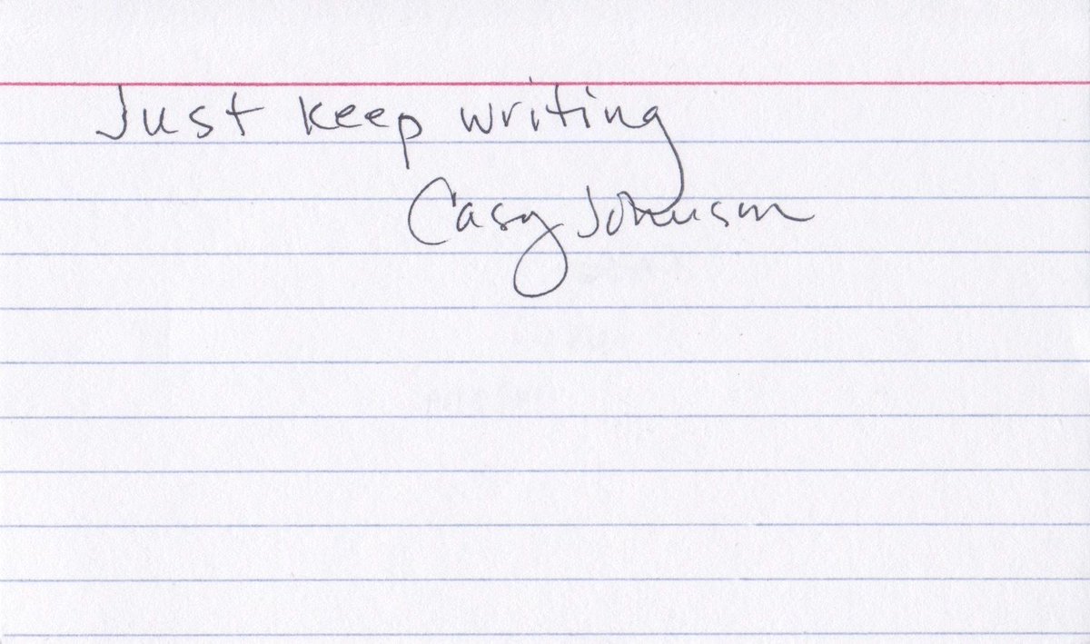 "Just keep writing."
-Casey Johnson

The Lemurian Candidate (2024), Zana (2019) and Unmanned (2011)

<a href="/usccinema/">USC School of Cinematic Arts</a> 10-08-19
en.wikipedia.org/w/index.php?se… 
imdb.com/name/nm4112021
facebook.com/caseycooperjoh…
instagram.com/explore/tags/c… 
tumblr.com/search/CJohnso…
pinterest.com/search/pins/?q…
#CaseyJohnson