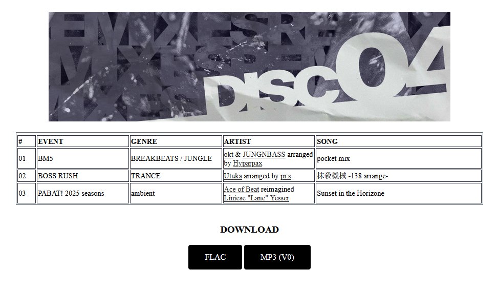 BE-MUSIC Special Selection tweet media