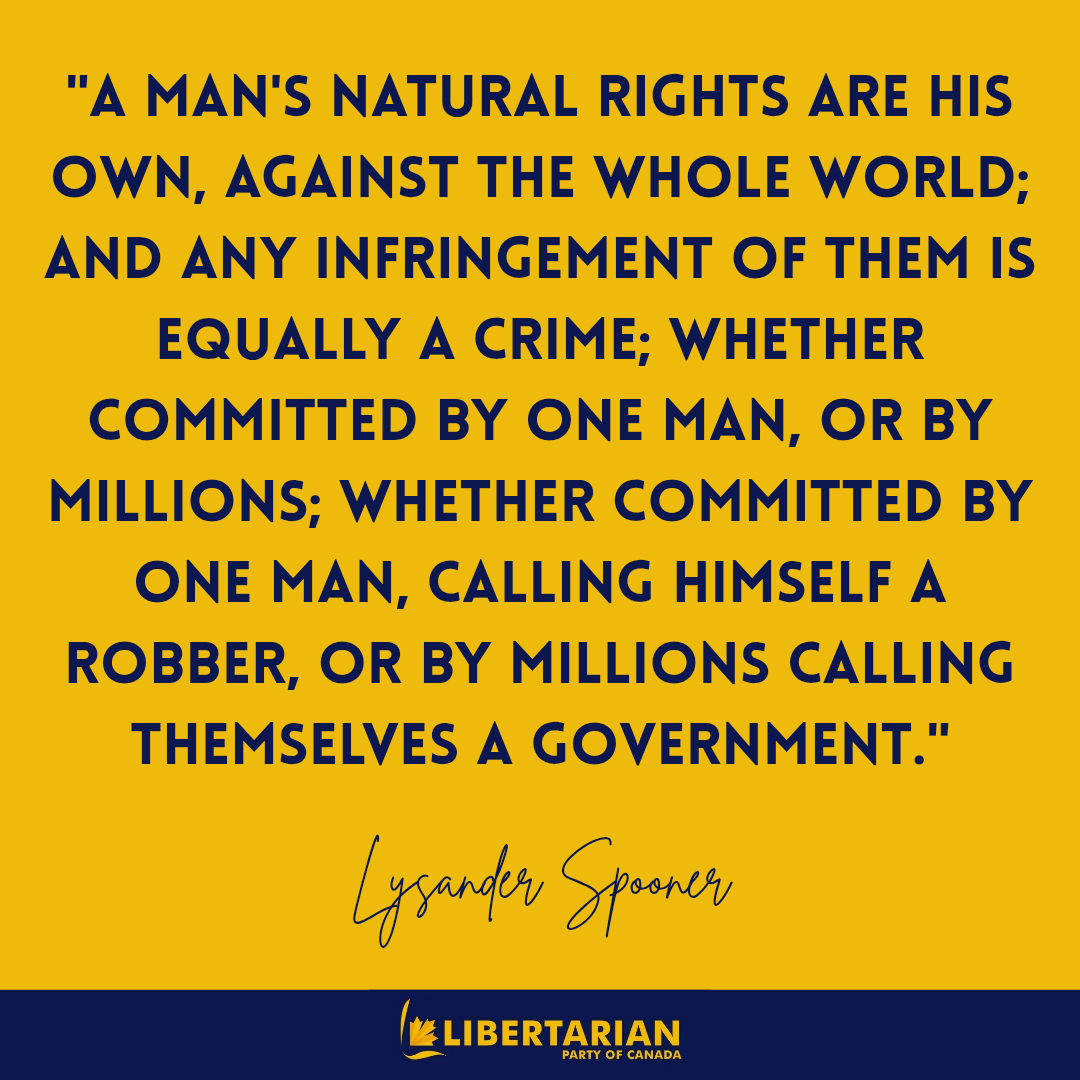 LibertarianCDN's tweet image. #weareliberty #libertarian #rights