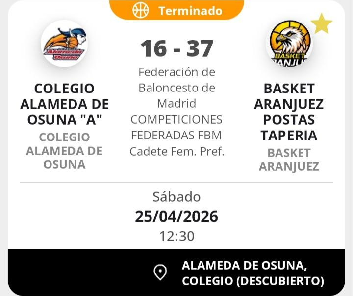 Basket Aranjuez tweet media