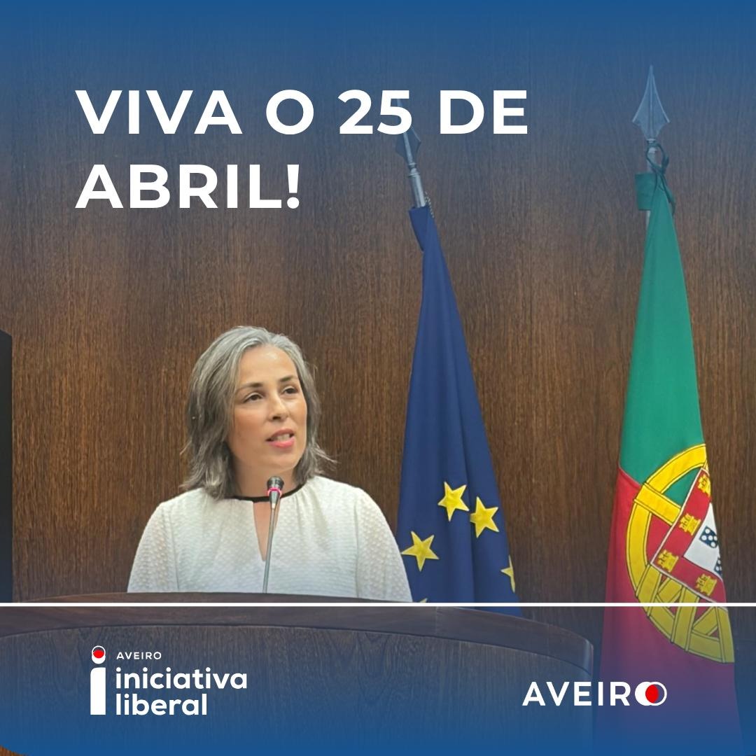 AveiroLiberal's tweet photo. A Liberdade não é um ponto de chegada.

Hoje não se perde por decreto. Perde-se por acumulação. Pela soma de regras, barreiras e desconfianças que reduzem a autonomia de cada um para escolher.

A verdadeira homenagem ao 25 de Abril está na ação.

🔵 Viva a Liberdade.

#25deAbril https://t.co/F9v1EY2659