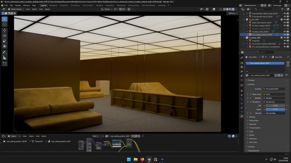 estebofx's tweet photo. Viewport inside Blender: https://t.co/eVJGgupBVc