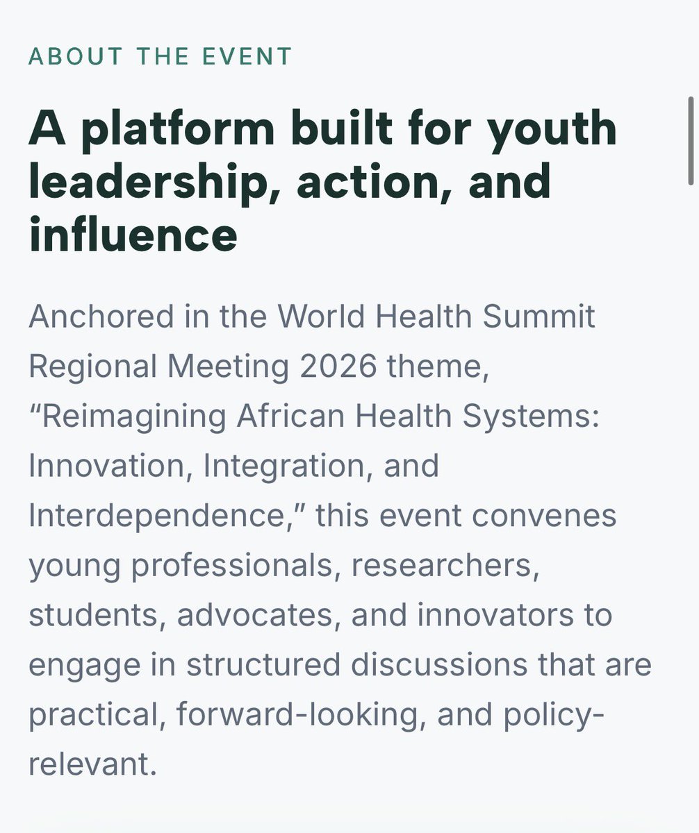 PromesseCKaniki's tweet photo. Register here https://t.co/R7LeIQM4oz and join us on 27 &amp; 28 April at the « Youth &amp; Health Event » dedicated to move beyond symbolic participation &amp; translate youth voice into power through evidence-informed &amp; policy-relevant dialogue.
#YESHealth #AHSS #YouthLeadershipInHealth https://t.co/gnUMTgd8za