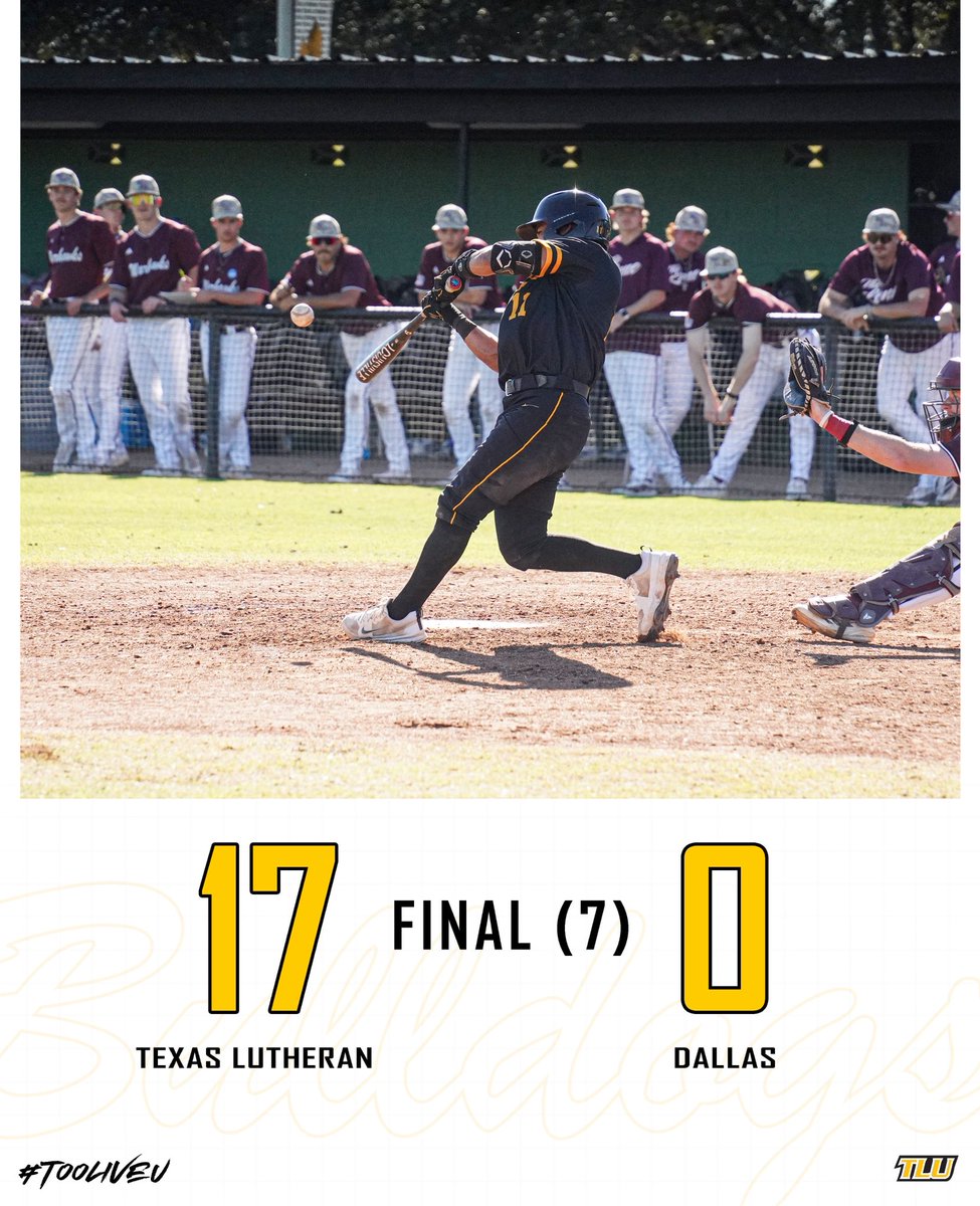 A win we’ll never forget 🏆 🤘

Four homers &amp; seven total extra base hits from the Bulldog offense and a complete game shutout from Jack Grames secures the 2026 SCAC Regular Season championship for the Dogs 🐶 

#TooLiveU | #PupsUp