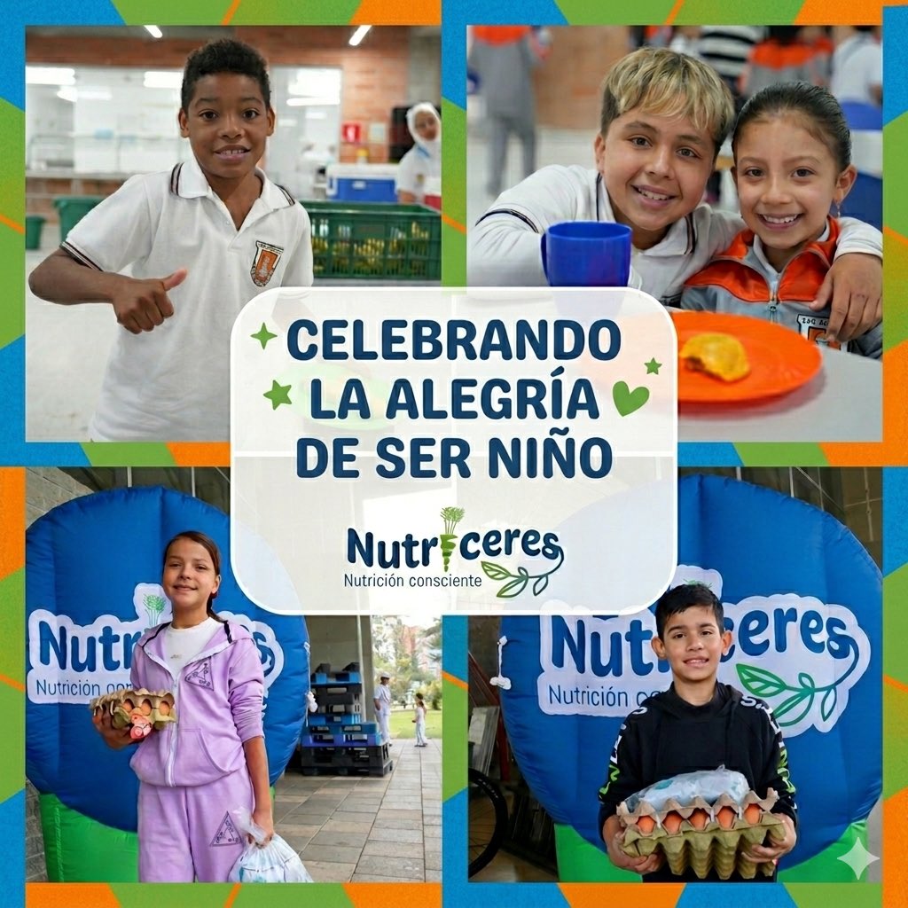 nutriceres's tweet photo. Transformar realidades empieza por cuidar a los más pequeños. ❤️ Hoy celebramos la alegría, la espontaneidad y el futuro que brilla en cada uno de ellos. Nuestra mayor satisfacción es verlos crecer con una sonrisa. https://t.co/S8o0sJdgyT