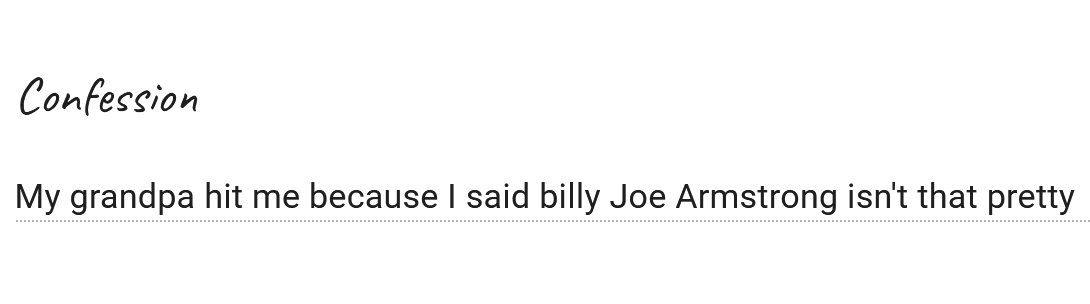 Music Twt Confessions tweet media